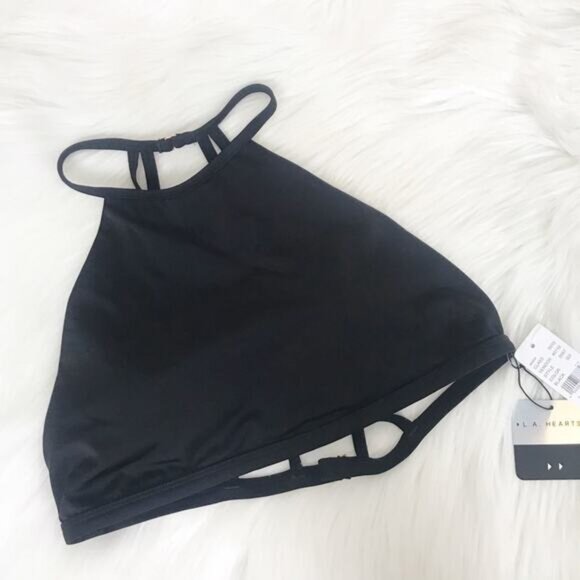 Pacsun LA Hearts NWT High Neck Bikini Top - Picture 1 of 6